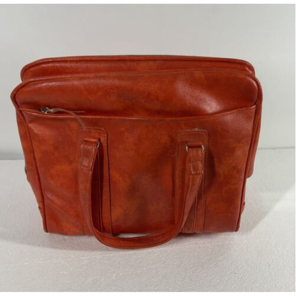 1970’s USA Vintage MCM Samsonite Sherbrooke Orange Carry On Luggage Bag MOD